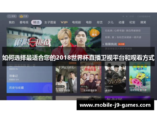如何选择最适合您的2018世界杯直播卫视平台和观看方式