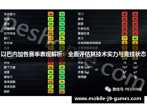 以巴内加各赛季表现解析：全面评估其技术实力与竞技状态
